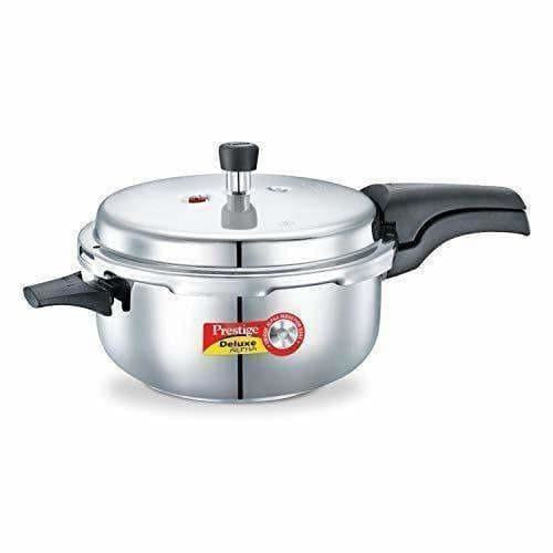 Buy Prestige Deluxe Alpha Stainless Steel Deep Pan Pressure Cooker