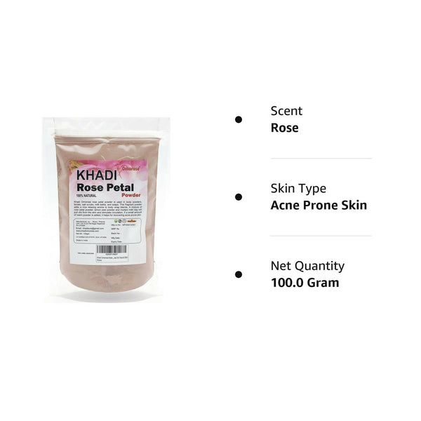 Buy Khadi Omorose Rose Petal Powder Online at Best Price