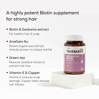 Thumbnail for TrueBasics Advanced Biotin with AnaGain Tablets - Distacart