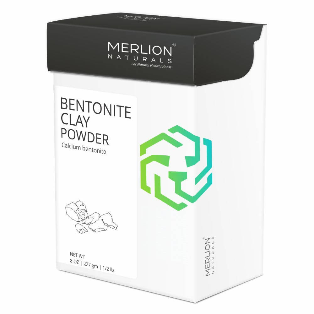 Merlion Naturals Bentonite Clay Powder - Distacart