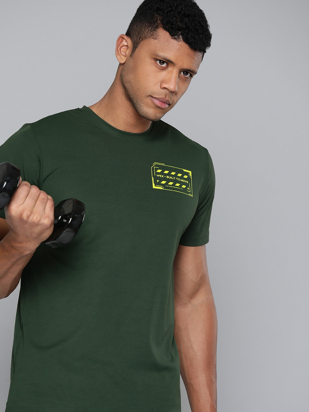 HRX by Hrithik Roshan Men Training Rapid-Dry T-shirt - Distacart