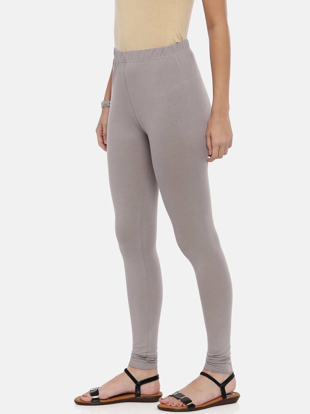 Grey Colour Gray Plain Legging For Ladies Comfortable Fir And High Quality  Material at Best Price in Balaghat | Sharan Traders