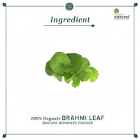 Thumbnail for Khadi Natural Organic Brahmi Leaf Powder