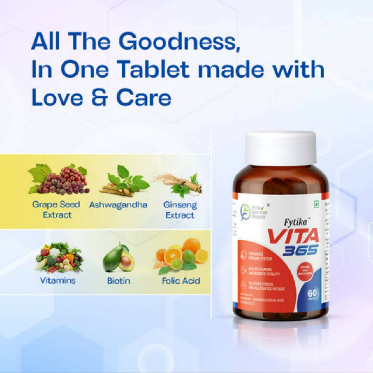 Fytika Vita 365 Tablets - Distacart