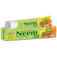 Thumbnail for Baps Amrut Neem Gel Toothpaste Cinnamon Mint Flavour