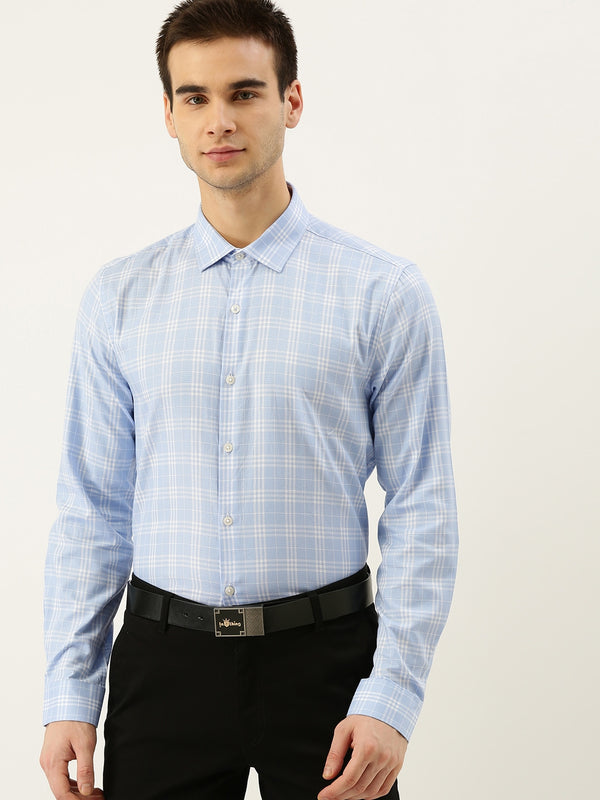 Buy INVICTUS Men Easy Care Red & White Checked Formal Shirt Online at Best  Price | Distacart