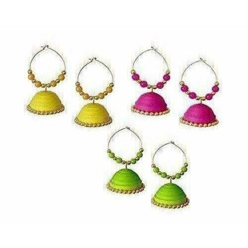 Buy Combo of 4 Multicolour Floral Design Handmade Paper Quilling Earrings  for Women  Girls Online at Low Prices in India  Paytmmallcom