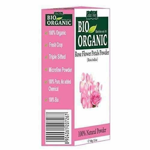 Indus Valley Bio Organic 100% Pure Rose Petals Powder - Price in