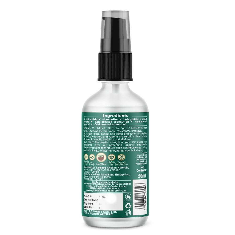 Lakshmi Krishna Naturals Silk Protein Conditioner - Distacart