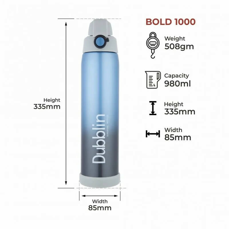 Dubblin Bold Vacuum Bottle - Distacart