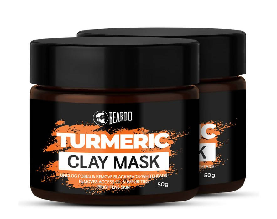 Beardo Turmeric Clay Mask - Distacart