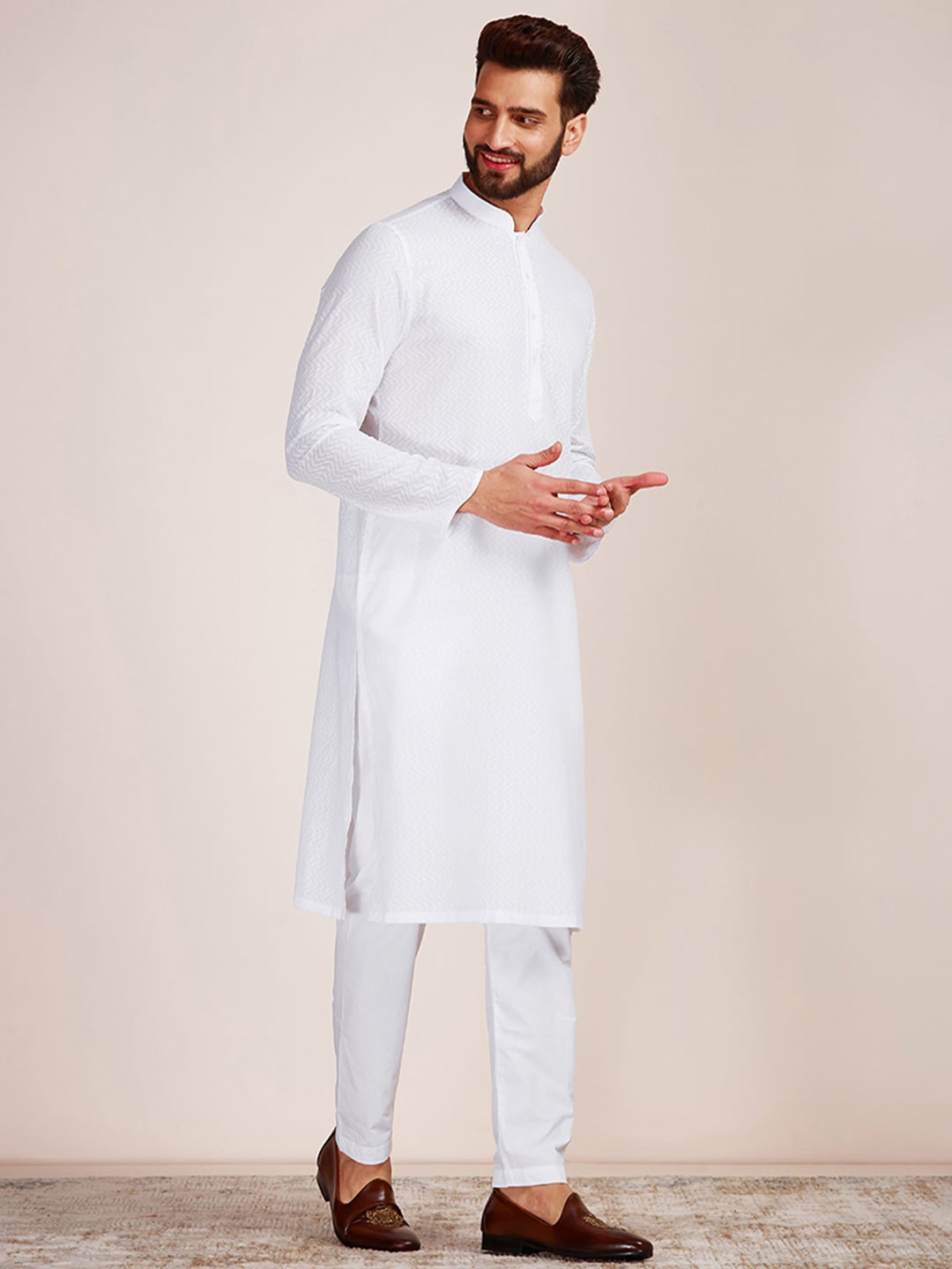 Manyavar men's 2025 cotton kurta pyjama