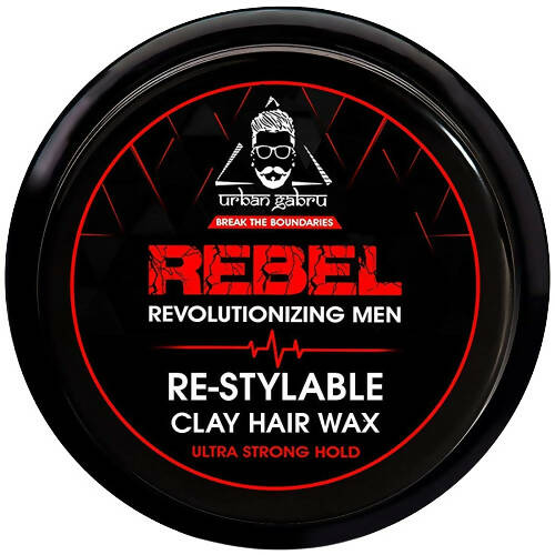 Urbangabru Rebel Hair Styling Clay Wax for Men - Distacart