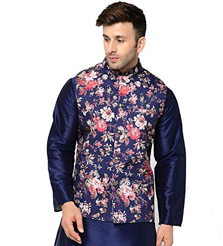 Buy online Blue Solid Nehru Jacket from Jackets for Men by Tahvo for ₹1529  at 49% off | 2024 Limeroad.com