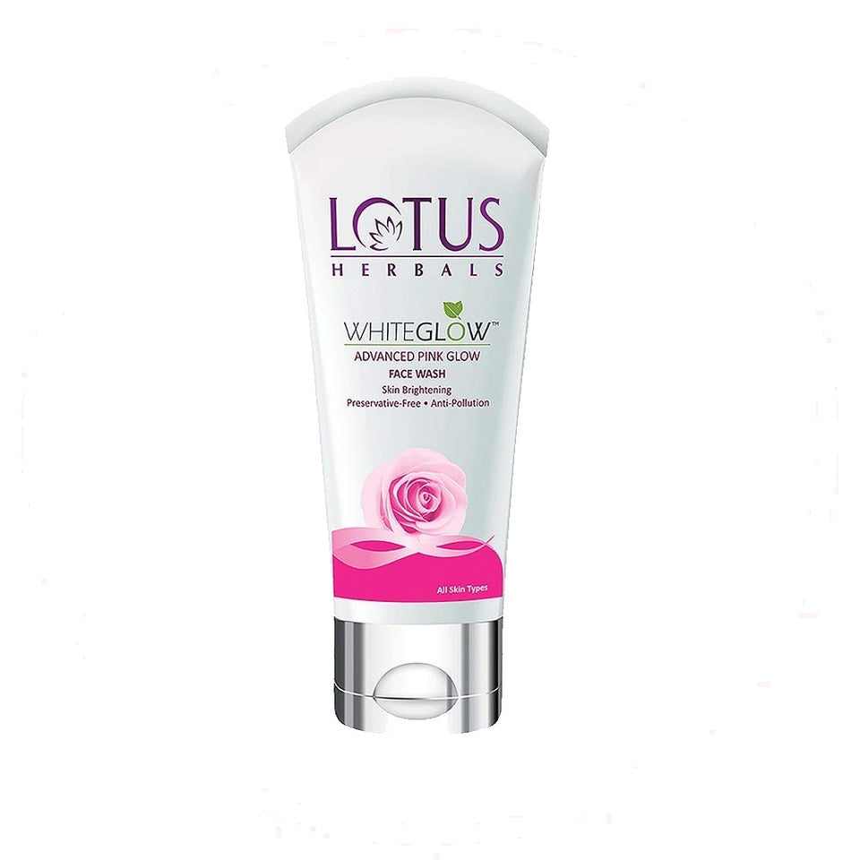 Buy Lotus Herbals Whiteglow Advanced Pink Glow Face Wash Online at