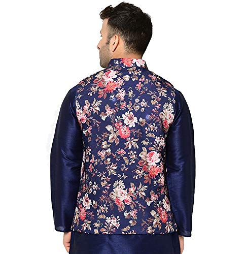 Suryaa Floral Print Nehru Jacket – Minizmo