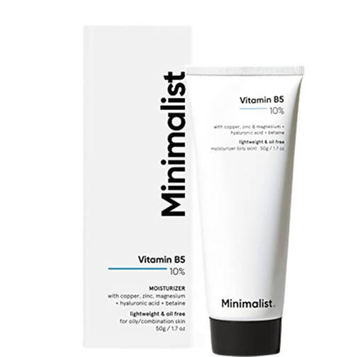 Minimalist Vitamin B5 10% Face Moisturizer - Distacart