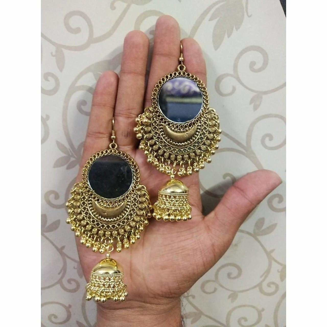 Oxidised Earrings | Moner Moto - মনের মতো