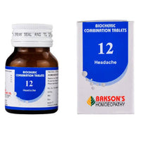 Thumbnail for Bakson's Homeopathy Biochemic Combination 12 Tablets