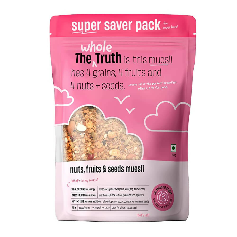 The Whole Truth Nuts, Fruits & Seeds Muesli - Distacart