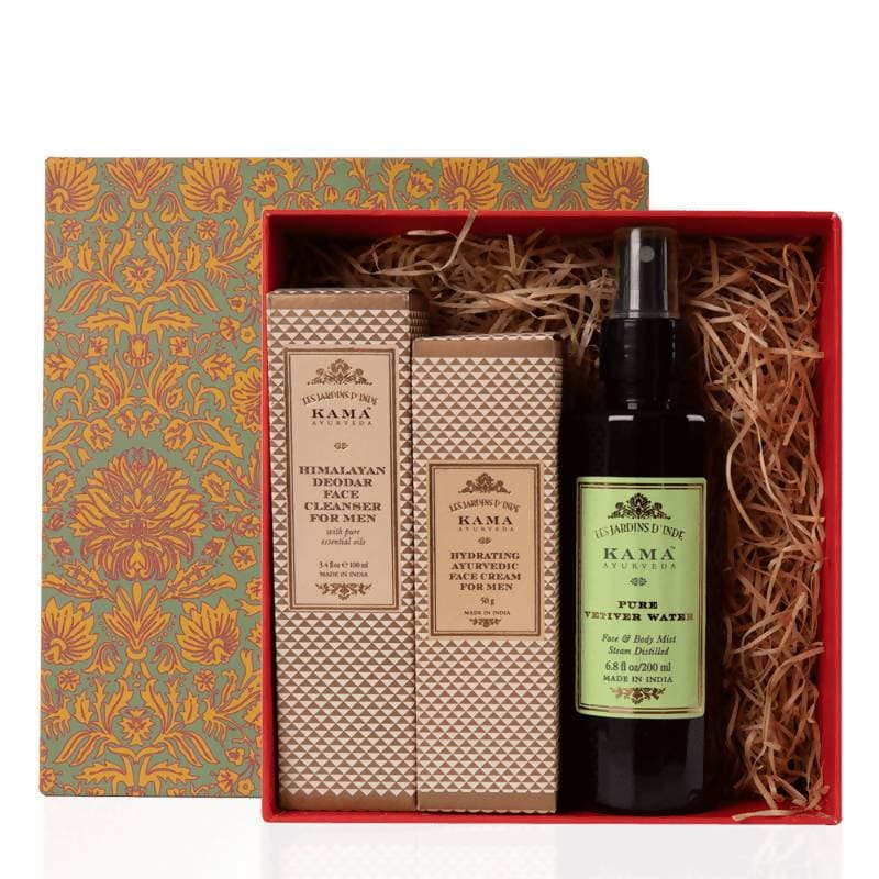 Kama Ayurveda Daily Face Care Regime For Men 500 gm