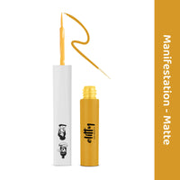 Thumbnail for Elitty Yellow Pop Color Matte Finish Liquid - Manifestation- Yellow - Distacart