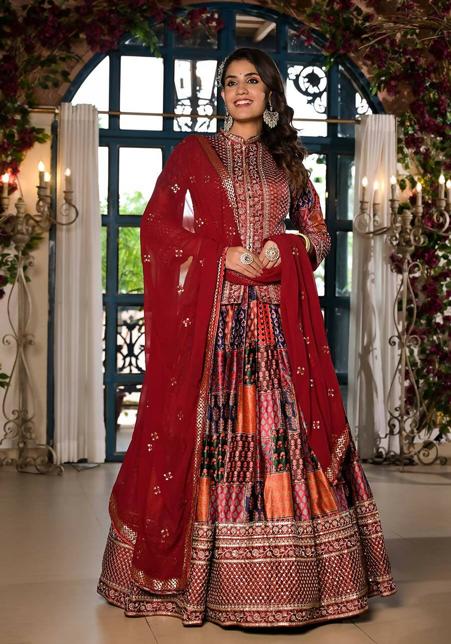 Kiera Lehenga, Wedding fashion, fusion wear, edgy indian, festive fashion,  Soiree fashion – Mirangi Asia