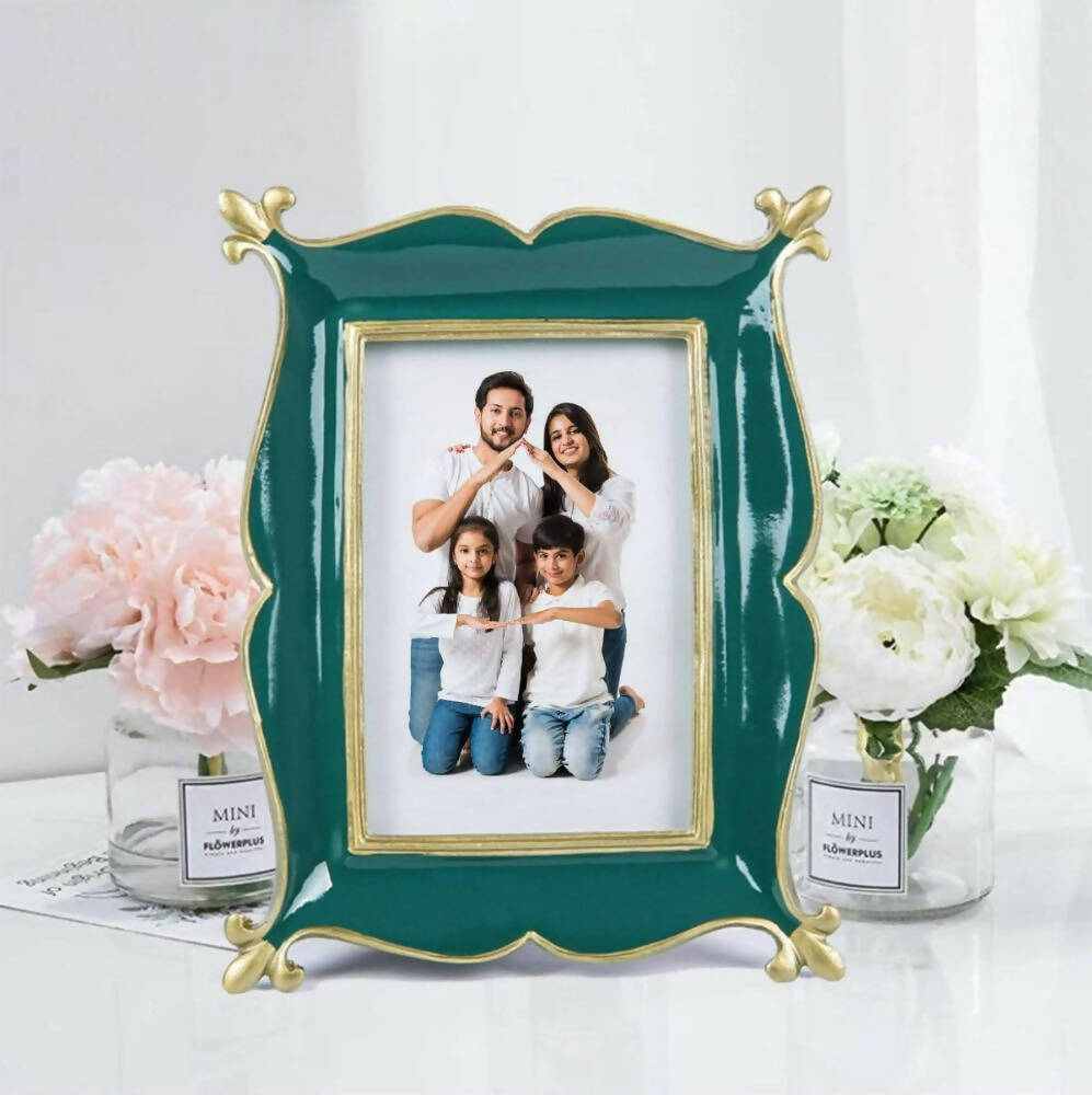 Paper Plane Design Premium Luxury Table Picture Frames For Home And Office (Royal Green) - Distacart