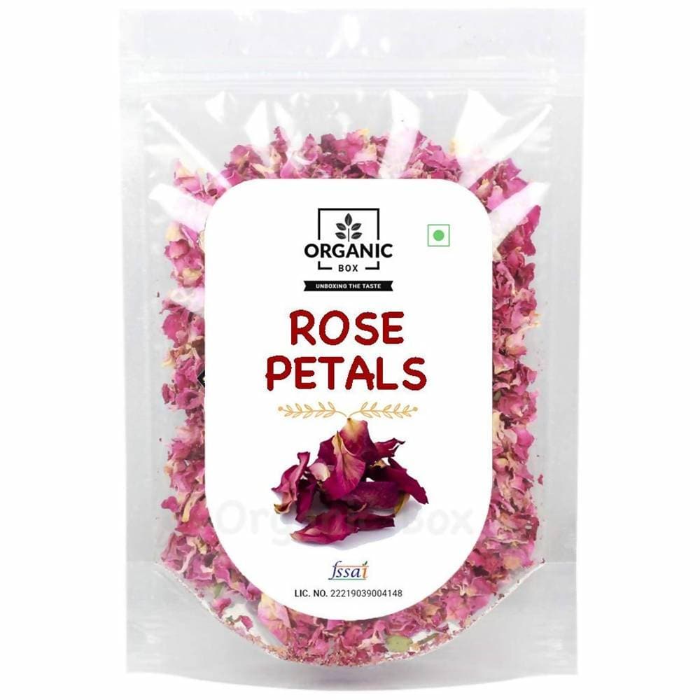 Organic Box Sun Dried Rose Petals