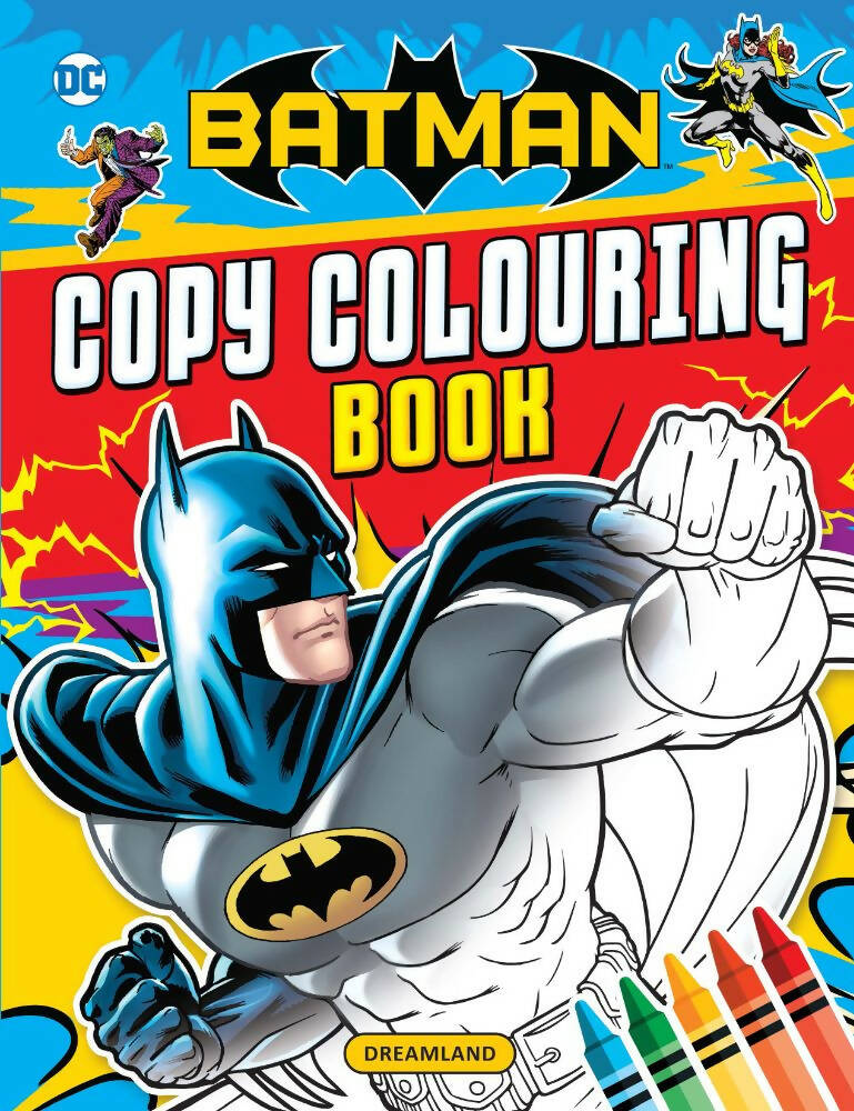 Dreamland Batman Copy Colouring Book : Children Drawing, Painting & Colouring Book - Distacart