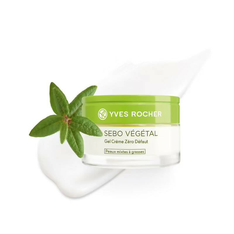 Yves Rocher Sebo Vegetal Zero Blemish Moisturizing Gel Cream - Distacart