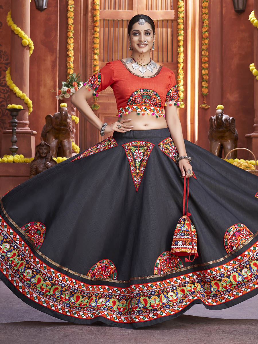 Buy a New And Trendy Selfie Lehenga Choli On Rutbaa