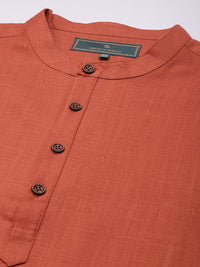 Thumbnail for House of Pataudi Men Jashn Kurta & Trousers With Nehru Jacket - Distacart