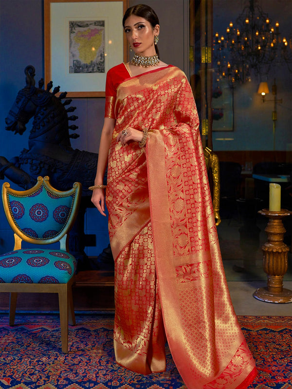 Mitera Lichi Silk With Silver Jari Weaving Saree Collection