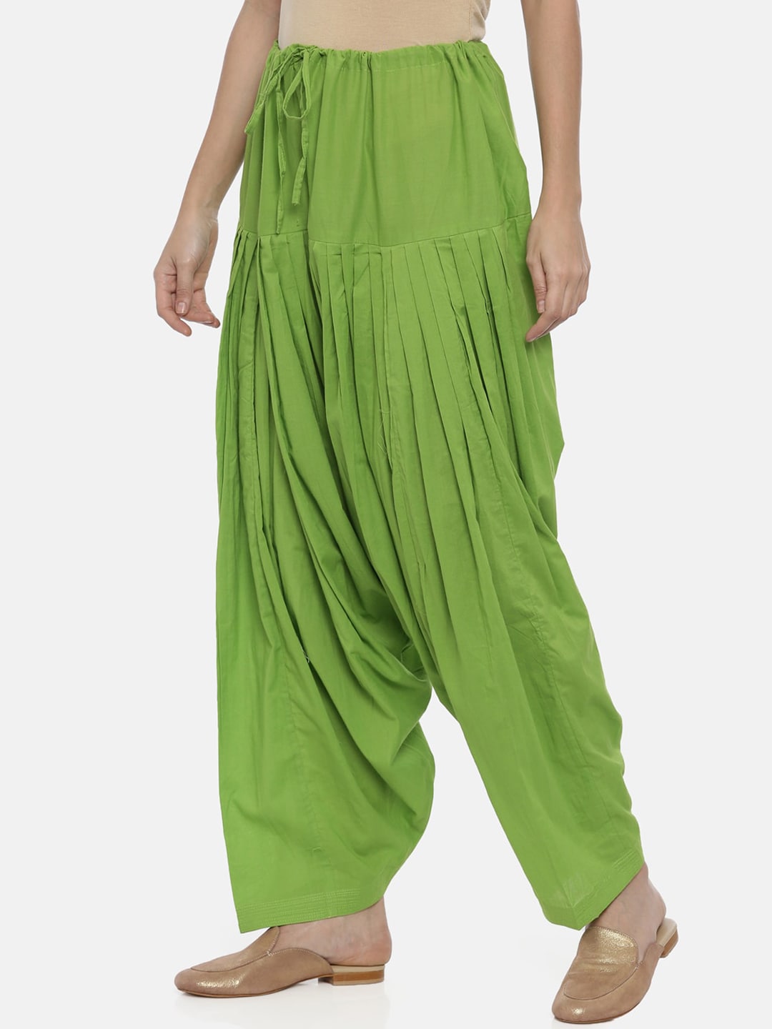 Buy Plus Size Relaxed Fit Salwar & Plus Size Loose Fit Salwar - Apella |  Cotton pants women, Lounge wear sets, Saree designs party wear