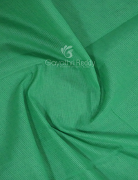 Thumbnail for Multi Shades of Rama Green Pure Mangalgiri Cotton By Gayathri Reddy Designer Studio - Distacart