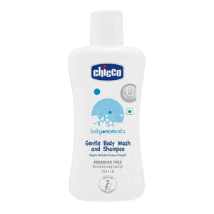 Chicco Baby Moments Set with Shower Gel 200ml - Fluid Cream 200ml - Cologne  100ml