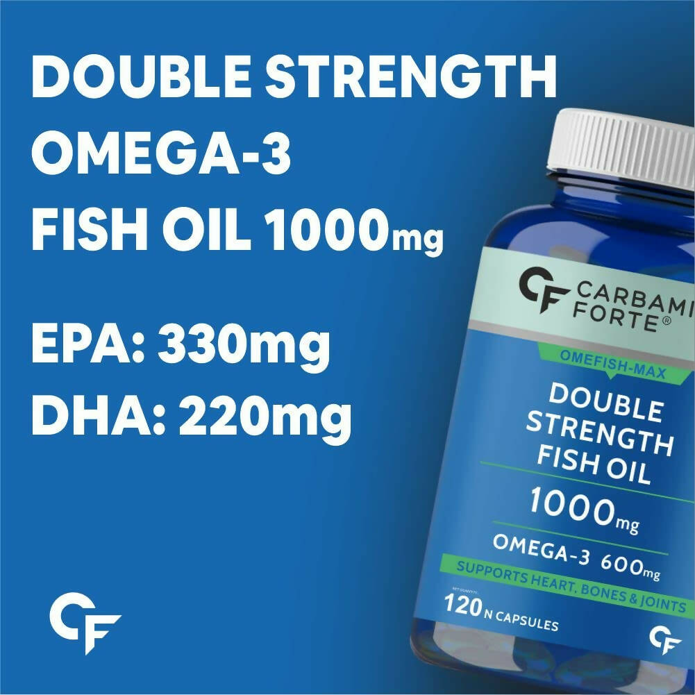 Triple Strength Fish Oil 1000mg - 120 Softgels