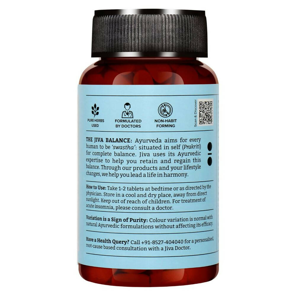 Jiva Ayurveda Sleep Well Tablets - Distacart