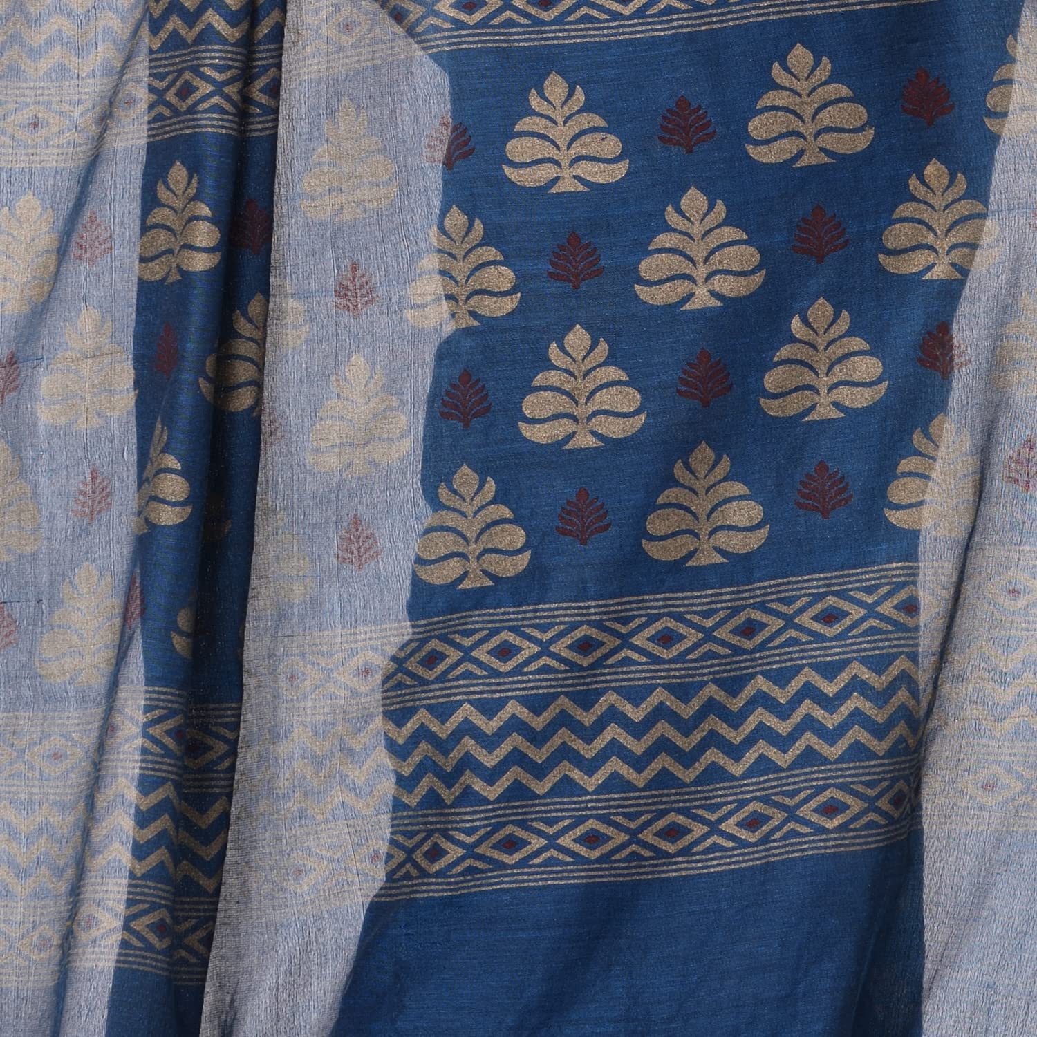 Pure Cotton Bengal Handloom Saree – Essence of India