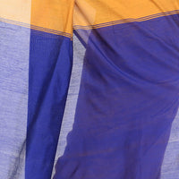 Thumbnail for Desh Bidesh Women's Bengal Khadi Ghicha Handloom Cotton Silk Saree With Blouse Piece - Distacart