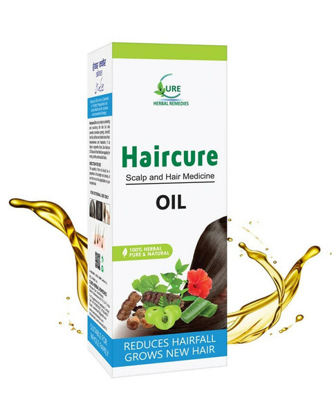 Cure Herbal Remedies Haircure Scalp and Hair Medicine Oil - Distacart