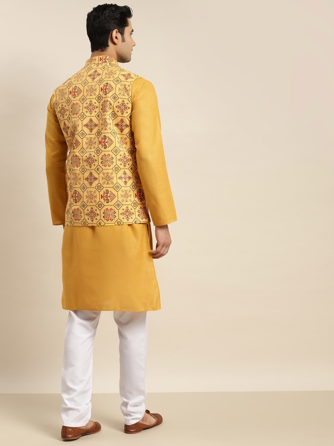 Nehru Jacket - Yellow – Nicobar Global