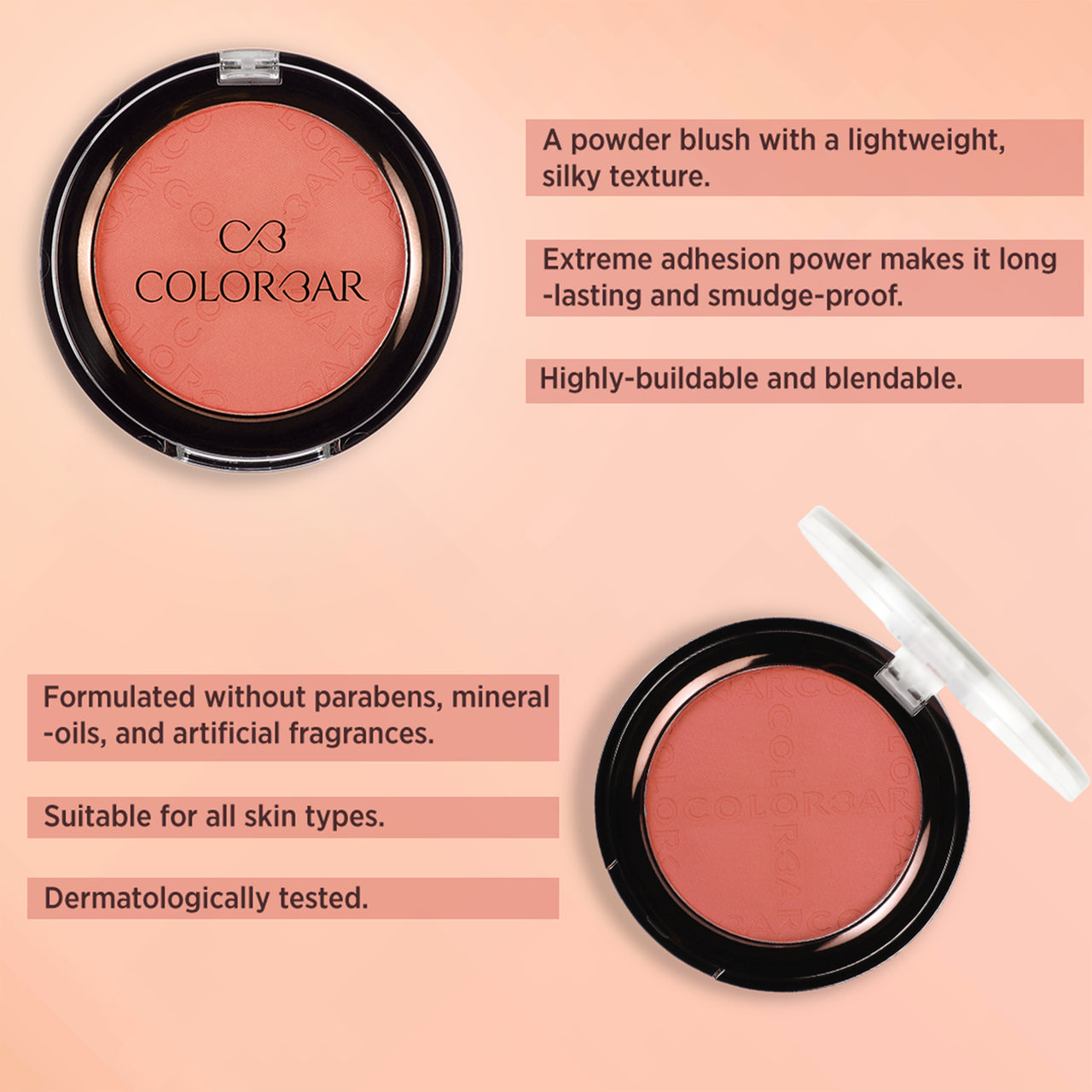 Colorbar Cheekillusion Blush New Sweet Scarlet - Distacart