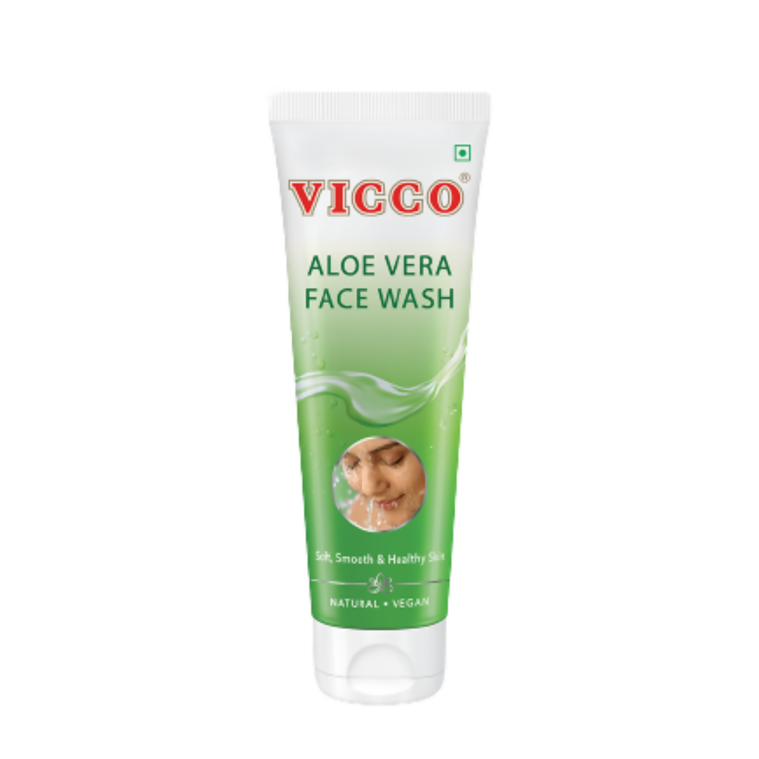 Vicco Aloe Vera Face Wash - Distacart