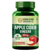 Thumbnail for Himalayan Organics Apple Cider Vinegar 500 mg Capsules