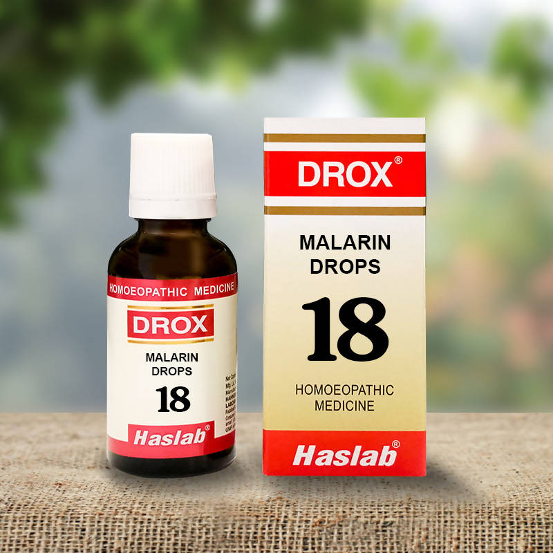 Haslab Homeopathy Drox 18 Malarin Drop