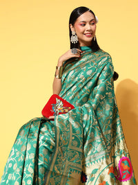 Thumbnail for Saree Mall Ethnic Motifs Saree With Woven Design Border - Distacart