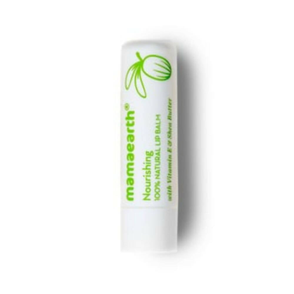 Mamaearth Nourishing 100% Natural Lip Balm With Vitamin E & Shea Butter - Distacart