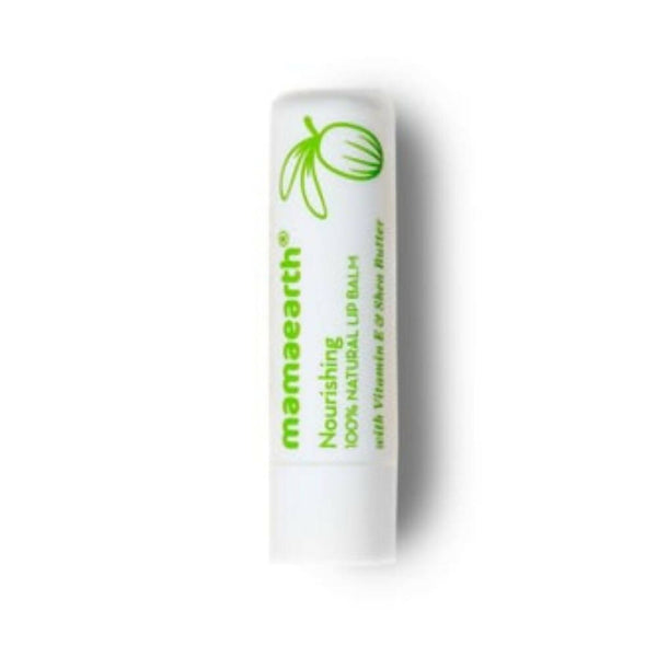 Mamaearth Nourishing 100% Natural Lip Balm With Vitamin E & Shea Butter - Distacart